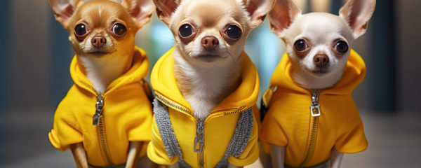 chien à la mode